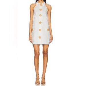 My Beachy Side Women’s Amber Button-Front Minidress NWT Size L